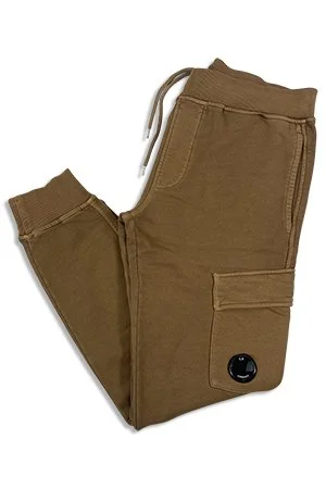 C.P. Company Lens-detail Cedar Wood Jogger Pants: Comfort and